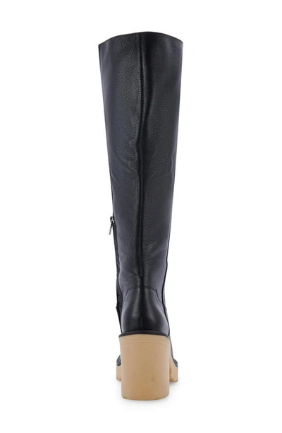 Shop Dolce Vita Corry H2o Waterproof Knee High Boot In Black Leather H2o