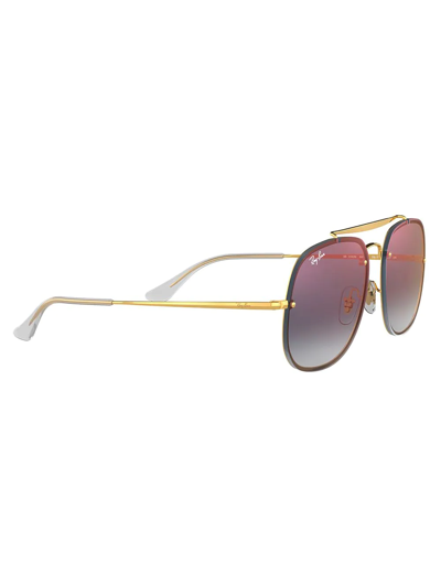 Shop Ray Ban Blaze General Sunglasses In 001/x0