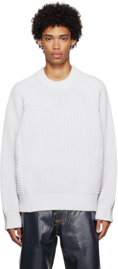 Shop Eytys Off-white Tao Sweater In Oat