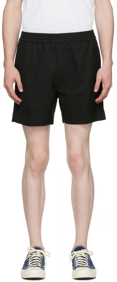 Second / Layer Ssense Exclusive Black Madero Boxer Shorts In Black