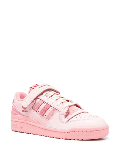 Shop Adidas Originals Forum 84 Low Sneakers In Pink