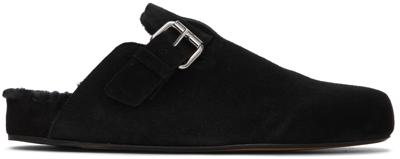 Shop Isabel Marant Black Mirvihn Slippers In 01bk Black