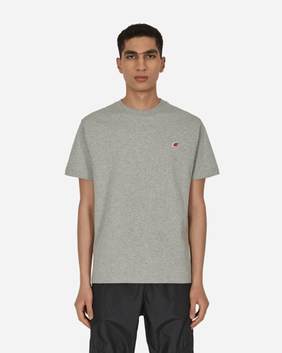 Shop New Balance Made In Usa Core T-shirt In Grey