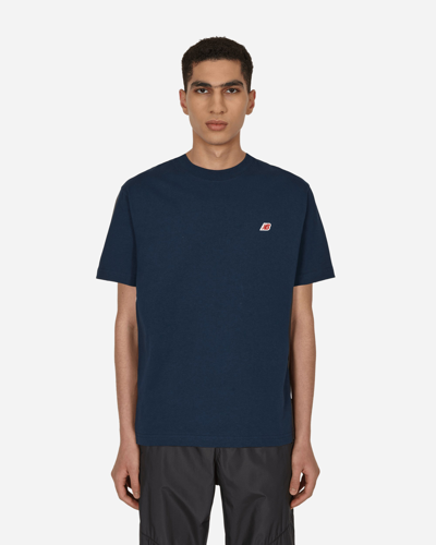 Shop New Balance Made In Usa Core T-shirt In Blue