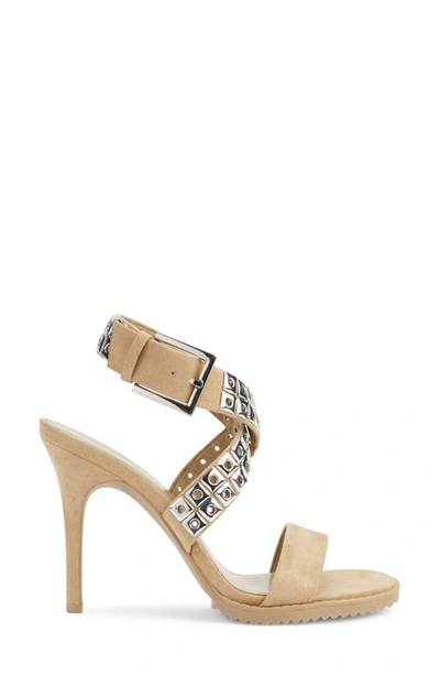 Shop Dkny Aiden Slingback Sandal In Taupe