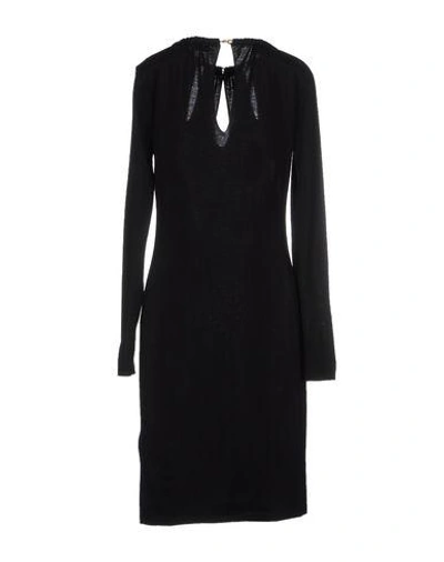 Shop Emilio Pucci Short Dress In Black