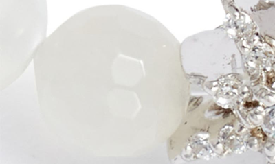 Anzie Bohème Starburst Stone Bead Bracelet In Moonstone