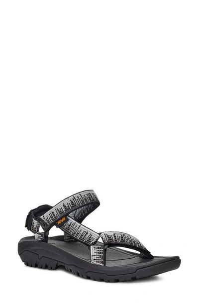 Shop Teva Hurricane Xlt 2 Sandal In Atmosphere Black/ White