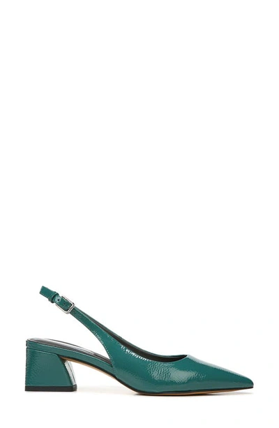 Shop Franco Sarto Racer Slingback Pointed Toe Pump In Dk Teal