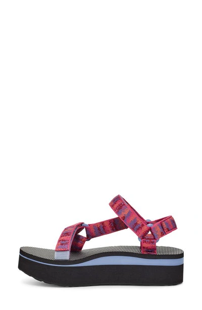 Shop Teva 'universal' Sandal In Iridescence Fuchsia Purple