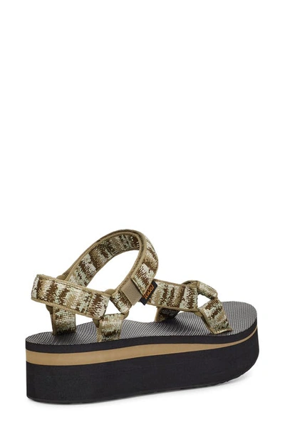 Shop Teva 'universal' Sandal In Iridescence Olive