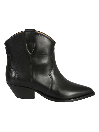 Shop Isabel Marant Dewina Boots In Black
