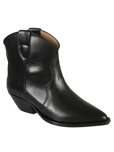 Shop Isabel Marant Dewina Boots In Black