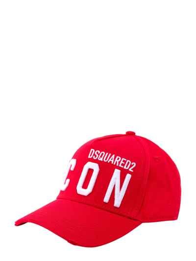 Dsquared2 Hat In Rosso