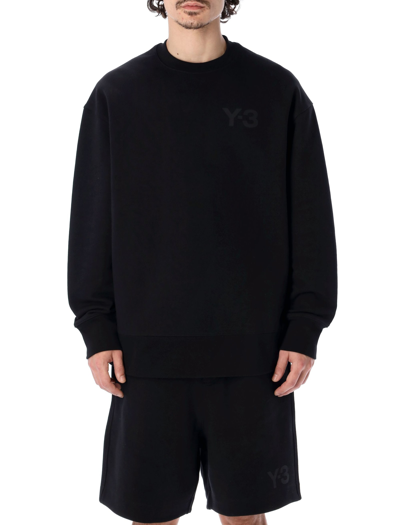 Shop Y-3 Classic Logo Sweatshirt In Black
