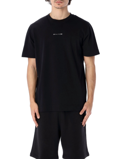 Shop Alyx Graphic T-shirt In Black