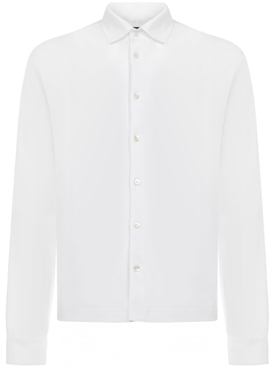 Shop Herno Shirt In Bianco