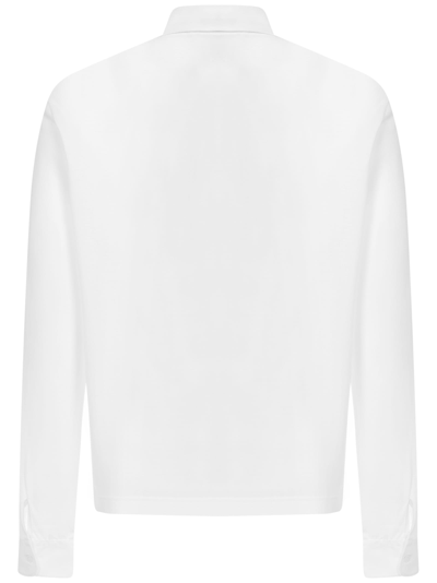 Shop Herno Shirt In Bianco