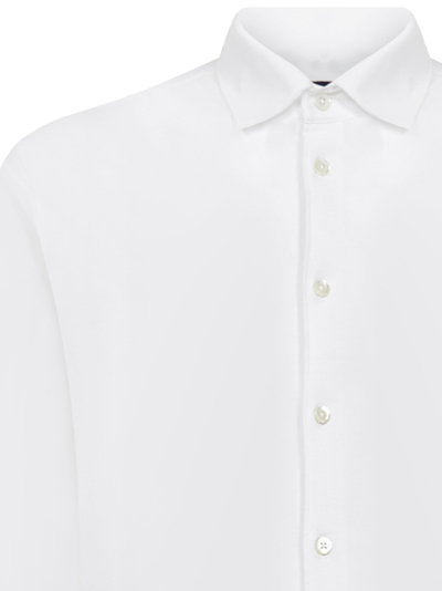Shop Herno Shirt In Bianco