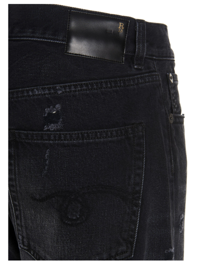 Shop R13 Boyfriend Jeans In Black