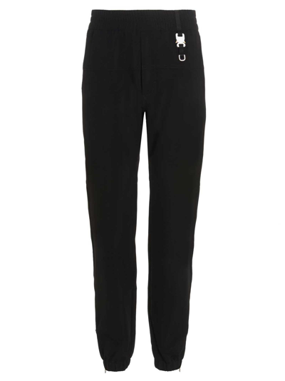 Shop Alyx Buckle Detail Joggers In Black