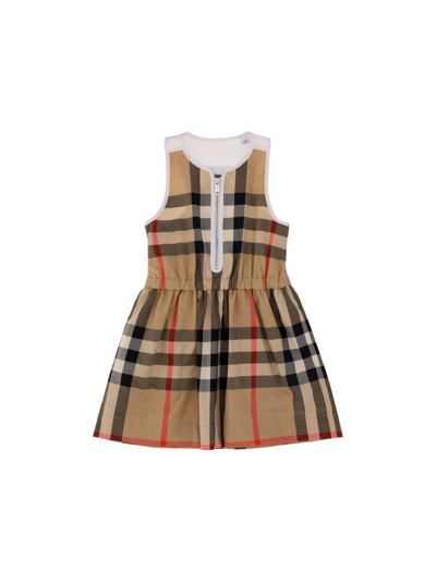 Shop Burberry Adrienne Dress For Girl