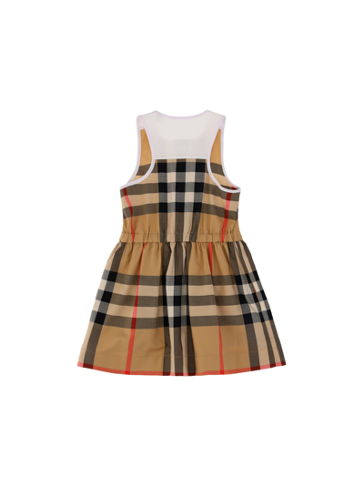 Shop Burberry Adrienne Dress For Girl