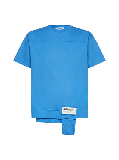Shop Ambush T-shirt In Turquoise