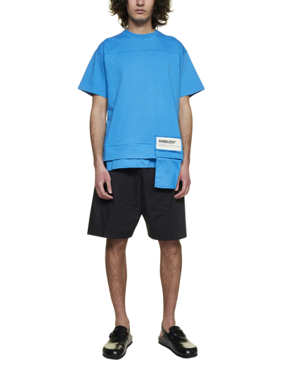 Shop Ambush T-shirt In Turquoise