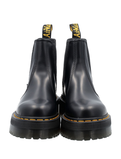 Shop Dr. Martens' 2976 Quad Platform Chelsea Boots In Black