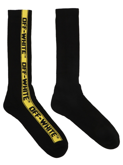 Shop Off-white Industrial Socks In Black