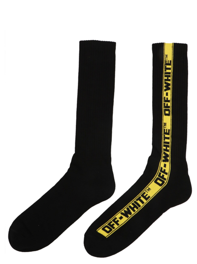 Shop Off-white Industrial Socks In Black