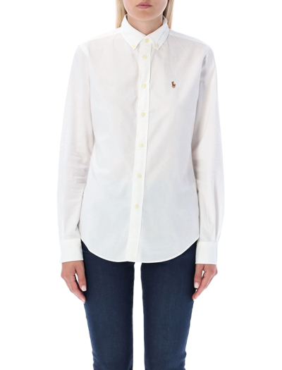 Shop Polo Ralph Lauren Classic Fit Oxford Shirt In White