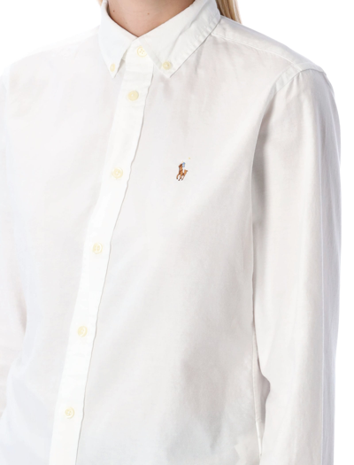 Shop Polo Ralph Lauren Classic Fit Oxford Shirt In White