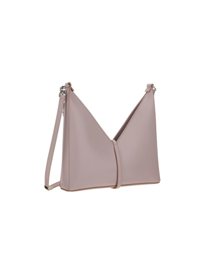 Shop Givenchy Cut Out Shoulder Bag In Light Pink