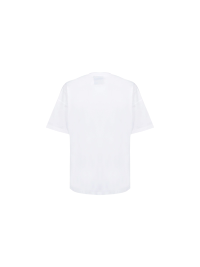 Shop Moschino T-shirt In Off White