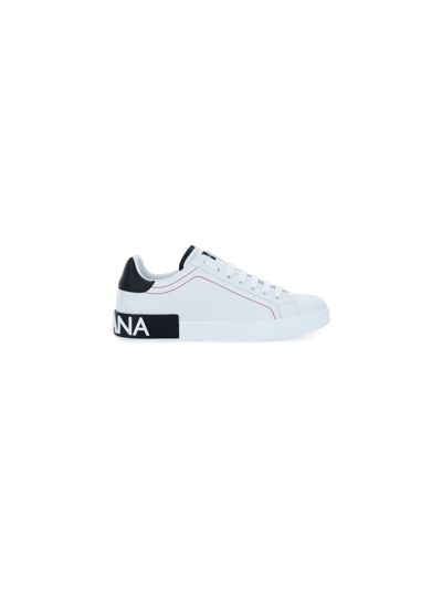 Dolce & Gabbana Sneakers In Bianco/nero | ModeSens