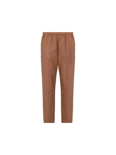 Shop Drome Joggers In Nude Clay