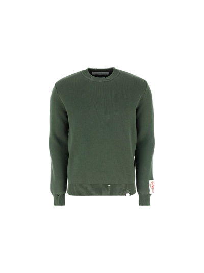 Shop Golden Goose Sweater In Military Green