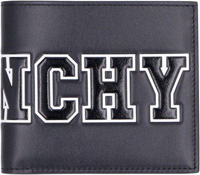 Shop Givenchy Logo Leather Wallet