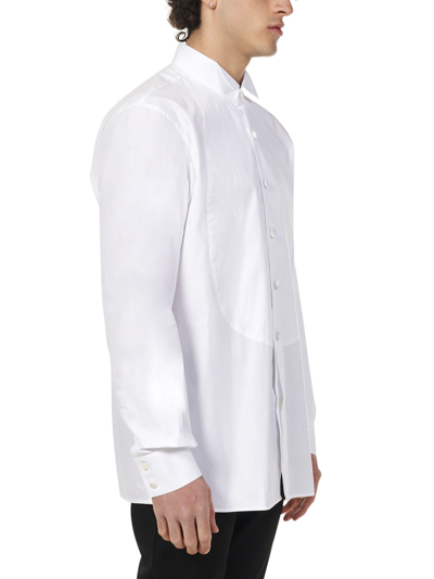 Shop Balmain Shirt In White