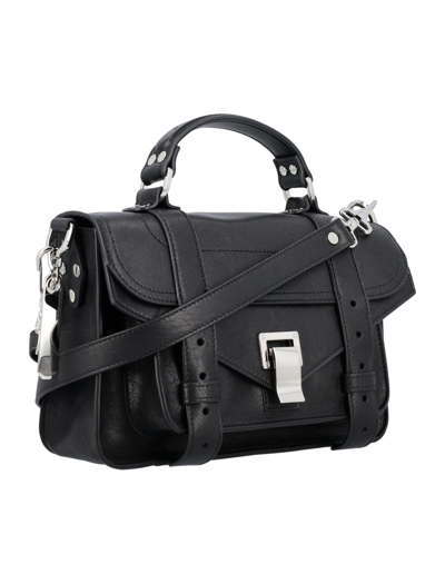 Shop Proenza Schouler Ps1 Tiny Bag In Black
