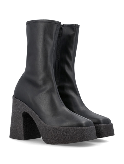 Shop Stella Mccartney Skyla Chunky Ankle Boots In Black