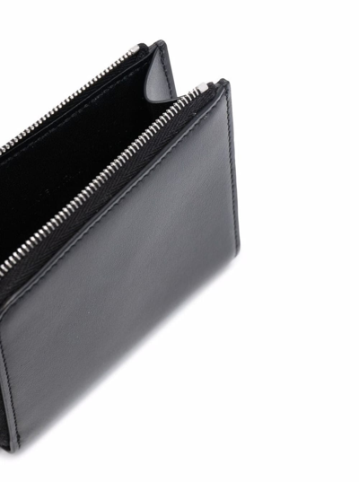 Shop Jil Sander Mans Black Leather Wallet