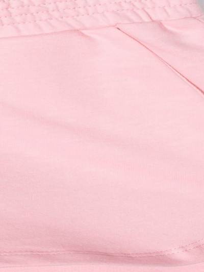 Shop Douuod Pink Cotton Shorts In Rosa