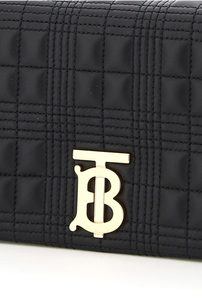 Shop Burberry Small Quilted Lola Crossbody Bag