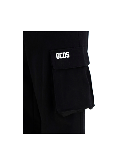 Shop Gcds Cargo Pants In Black