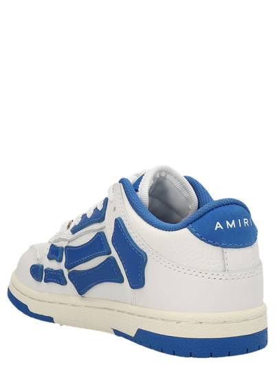 Shop Amiri Skel Sneakers In Blue