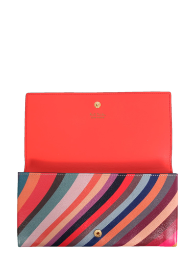 Paul Smith rainbow-print logo-stamp Wallet - Farfetch