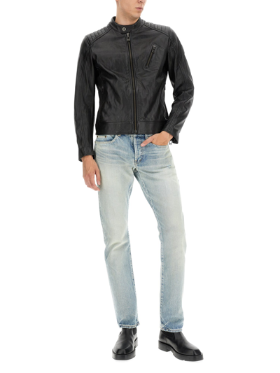 Shop Belstaff V Racer 2.0 Jacket In Nero